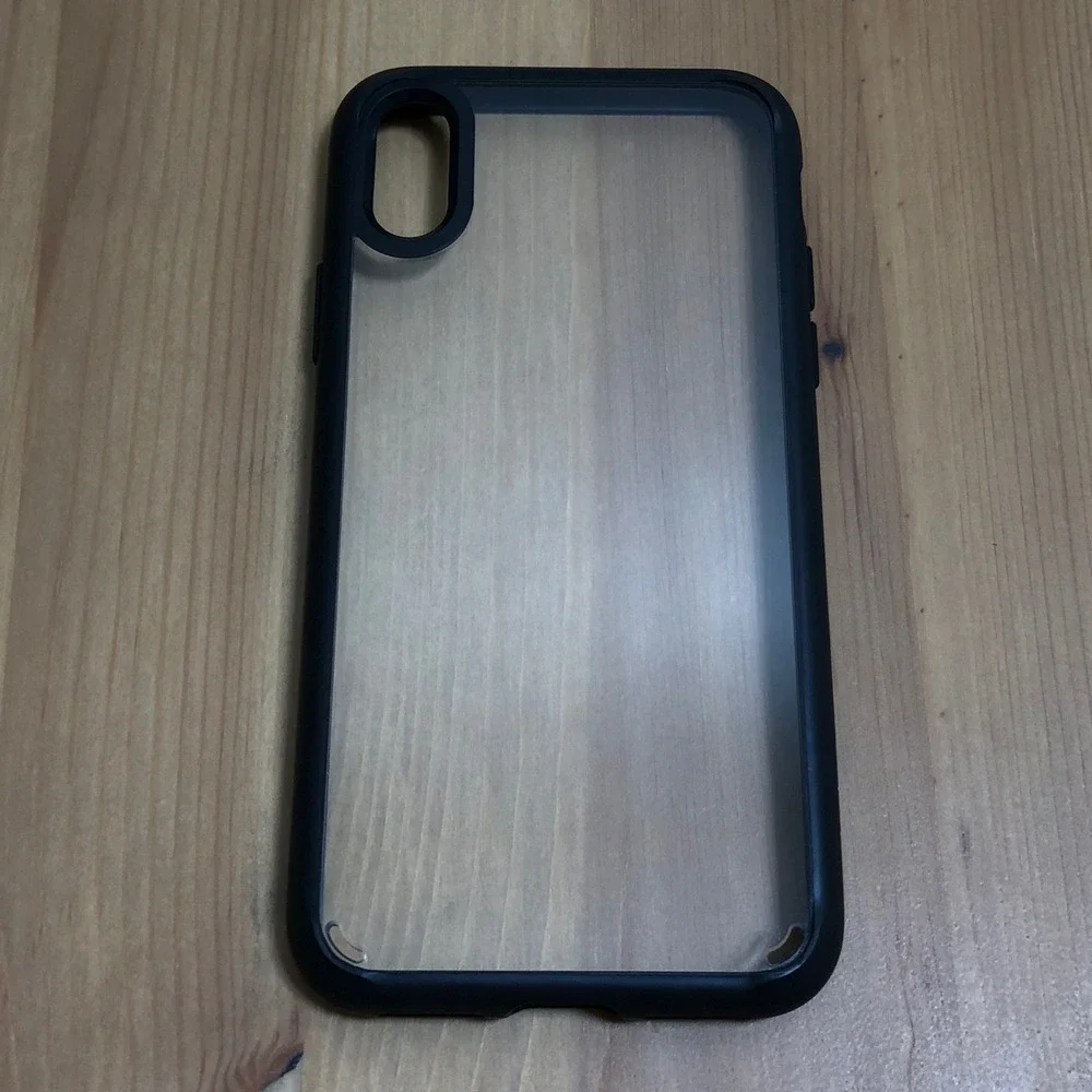 Spigen For iPhone X Ultra Hybrid Air Cushion Technology Case Black